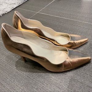 Tahari Rose Gold heels